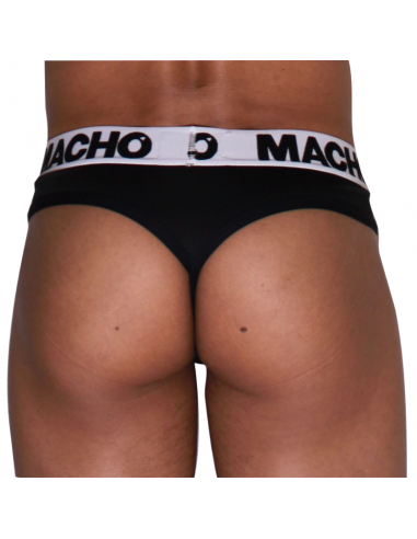 Macho Mtg002 Perizoma Nero/Nero