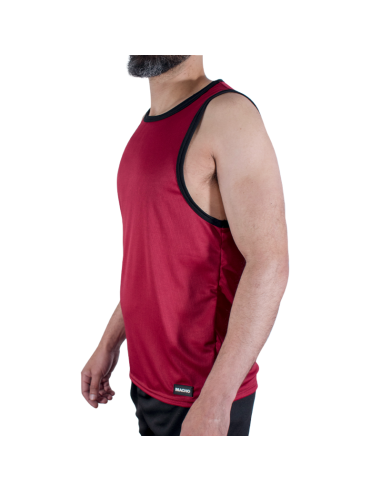 Macho Cmv003 Camiseta Gym Granate Macho Cmv003 Camiseta Gym Granate