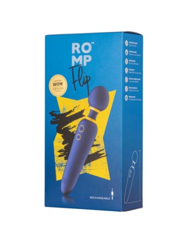 Romp Flip Vibrador Wand Silencioso 10... Romp Flip Vibrador Wand Silencioso 10...