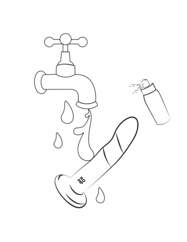 Romp Piccolo Silikondildo Mit...