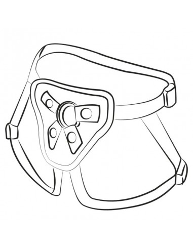 Romp Piccolo Harness + Silicone Dildo...