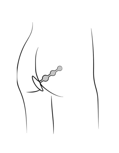 Romp Amp Contas Anal De Silicone...