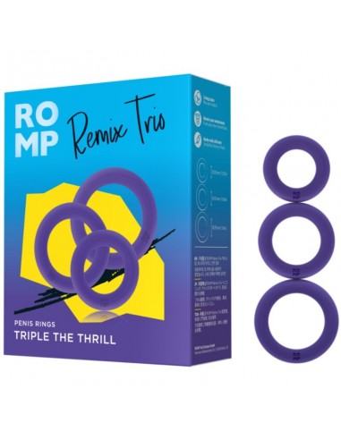 Romp Remix Trio Set Mit 3 Lila...