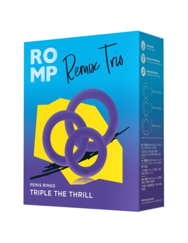 Romp Remix Trio Ensemble De 3 Anneaux...
