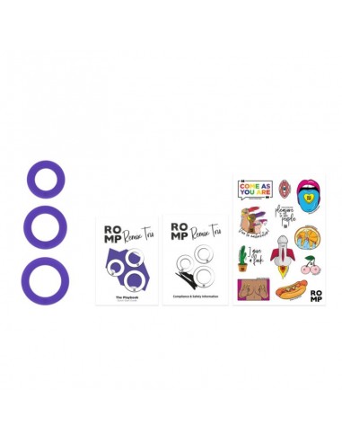 Romp Remix Trio Set De 3 Anillos Para...