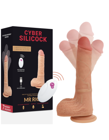 Cyber silicock realistico control remoto mr rick - MySexyShop.eu