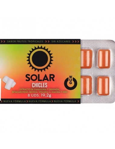 WUG Solar Der Kaugummi, der Ihre Haut...