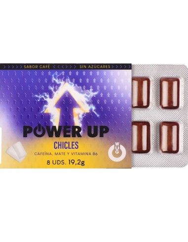 WUG Power Up Chicle energético para...