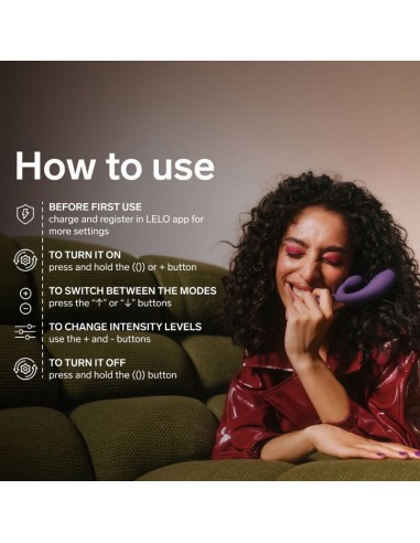 Lelo Ina Thrust Rabbit Stossvibrator...