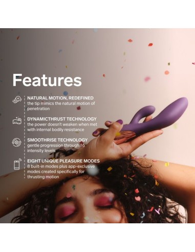 Lelo Ina Vibratore A Spinta Rabbit Viola