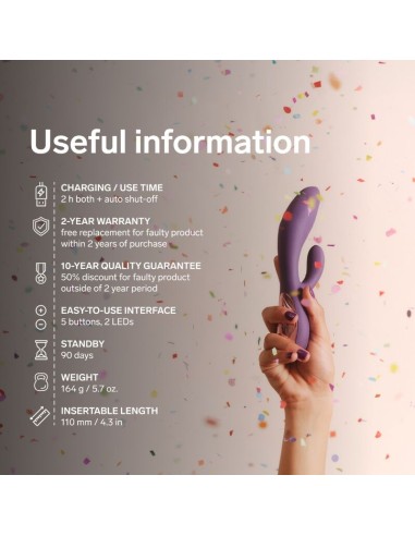 Lelo Ina Thrust Rabbit Vibrador De... Lelo Ina Thrust Rabbit Vibrador De...