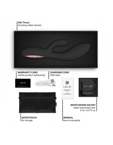 Lelo Ina Thrust Rabbit Vibrateur À...