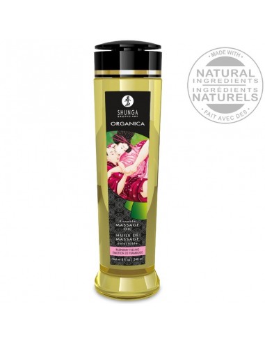 Shunga Bio Massageöl Mit Himbeerduft,...