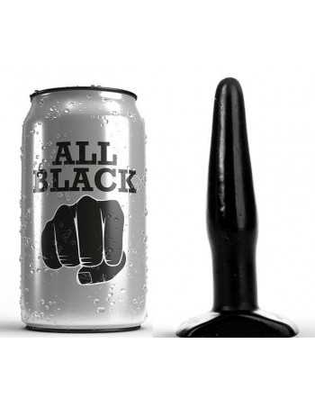 Ganz schwarzer stecker 11cm - MySexyShop.eu