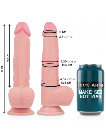 Rockarmy liquid silicone dildo premium spitfire 21cm - MySexyShop.eu