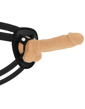 Cock miller harness + silicone density articulable cocksil 18