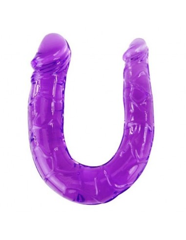 Double flexible dildo purple | MySexyShop