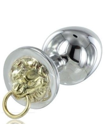 Bouchon Anal Metalhard Inox Tigre - MySexyShop