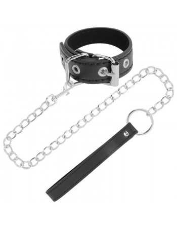Darkness penis ring with strap - MySexyShop.eu