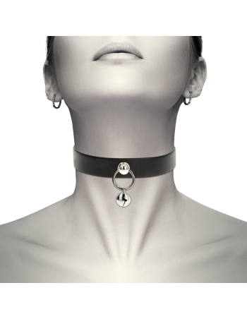 Coquette collar cuero vegano accesorio woman cascabel - MySexyShop.eu