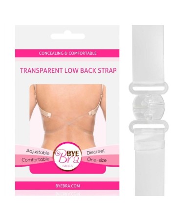 Bye Bra Transparent Low Back Straps - MySexyShop (ES)