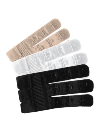 Bye Bra Flexible Bra Extenders 3 hook 3 pcs - MySexyShop.eu