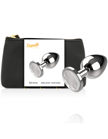 Coquette Anal Plug Metal 3.5 x 8cm - MySexyShop.eu