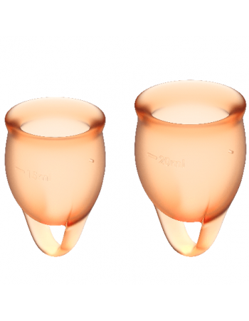 Satisfyer Feel Confident Coppette Mestruali 15+20ml