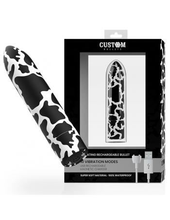 Benutzerdefinierte bullets aufladbare bullet cow 10 intensitäten - MySexyShop.eu