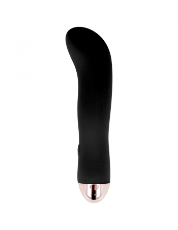 Dolce vita aufladbarer vibrator zwei schwarz 7 geschwindigkeit - MySexyShop.eu