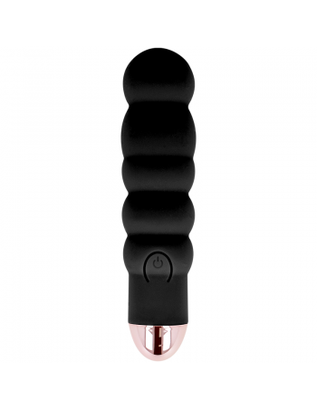 Dolce vita aufladbarer vibrator sechs schwarz 7 geschwindigkeiten - MySexyShop.eu