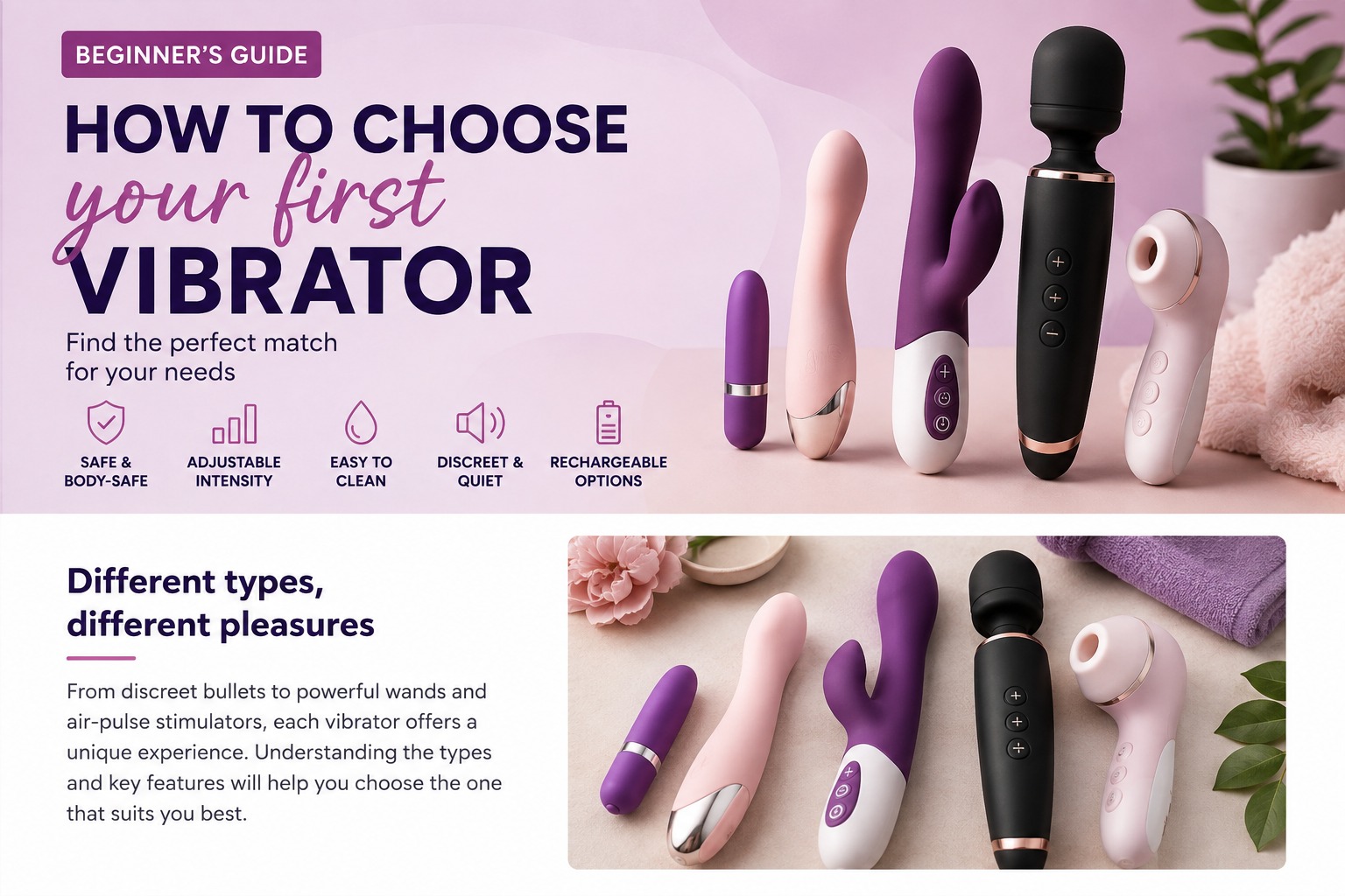 How to Choose Your First Vibrator: A Beginner’s Guide