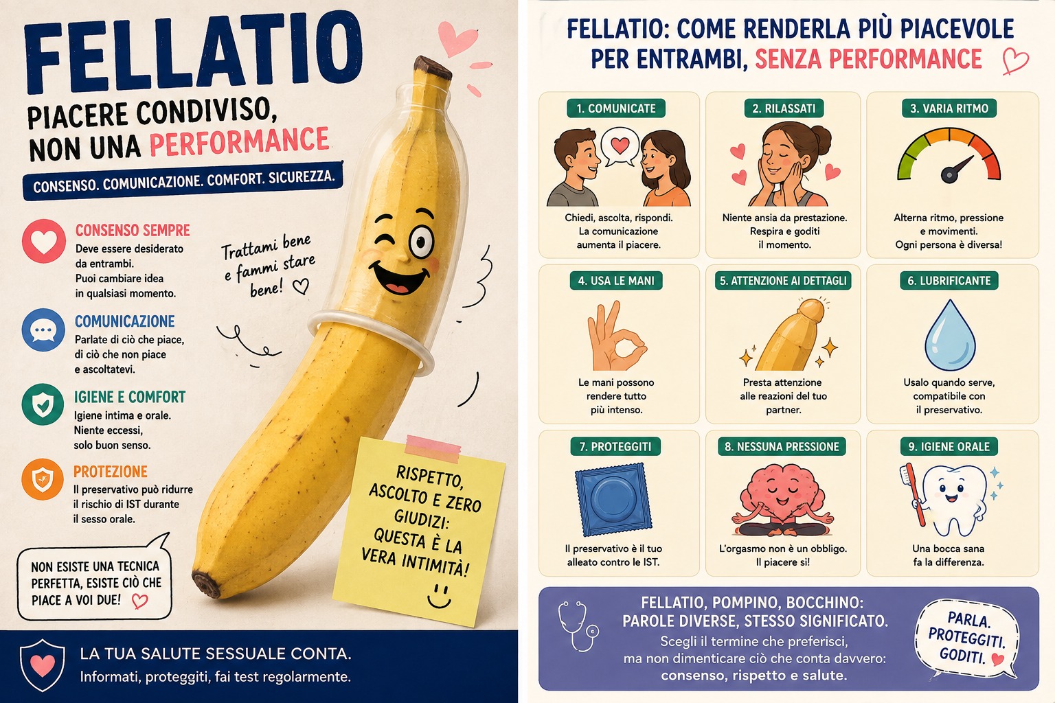 Fellatio: come renderla più piacevole per entrambi senza trasformarla in una performance